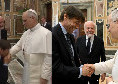 De Laurentiis al Papa: &quot;Conte &egrave; un grande, profondamente cattolico&quot; | FOTO