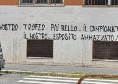 Vergogna a Roma, graffito in citt&agrave;: &quot;Il nostro trofeo pi&ugrave; bello, Esposito amma**ato&quot; | FOTO