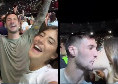 Politano e la moglie, super fan di Gigi D'Alessio: cantano &quot;Annar&egrave;&quot; al concerto! | VIDEO
