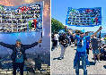Scudetto Napoli, tifoso azzurro da record presente sugli spalti 37 giornate su 38 | FOTO
