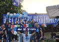 Club Napoli Brescia, si festeggia lo Scudetto: un solo colore d'obbligo e via al coro... | VIDEO E FOTO