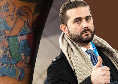 Edoardo De Laurentiis si &egrave; tatuato il quarto scudetto del Napoli | FOTO