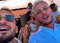 Mazzocchi-Russo, che coppia: cantano sulle note di Abbracciame e Rossetto e caff&egrave; | VIDEO