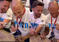 Mertens e Cannavaro chiamano Insigne: &quot;Perch&eacute; non sei venuto all'addio di Hamsik?&quot; VIDEO