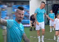 Partita addio Hamsik, l'ingresso trionfale di Marek allo stadio Teheln&eacute; Pole | VIDEO