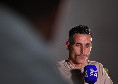 Callejon a CN24: &quot;A chi mi chieder&agrave; cosa &egrave; stato Hamsik dir&ograve; sempre che...&quot;