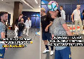Show Mertens-Callejon, palleggi pre partita ma poi sfiorano il 'disastro' | VIDEO