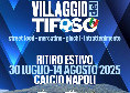 Ritiro SSC Napoli, a Castel di Sangro sbarca il &quot;Villaggio del tifoso&quot;: giochi, intrattenimento e tanto buon cibo