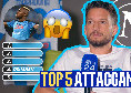 Dries Mertens e la classifica dei Top 5 attaccanti del Napoli di ADL: ecco la sua classifica! | VIDEO CN24