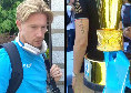 De Bruyne arriva a Dimaro: la reazione alla vista dello Scudetto | VIDEO