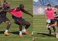 Mazzocchi vs Lukaku, tacco al volo di Raspadori e tunnel di Spina: Napoli show a Dimaro | VIDEO CN24