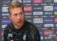 Dove vedere la conferenza stampa di De Bruyne al Napoli