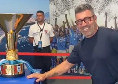 C'&egrave; anche Montervino a Dimaro! L'ex capitano in posa con la coppa scudetto | VIDEO