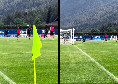 Gran gol di Lucca in allenamento, l'assist al bacio per il colpo di testa &egrave; di Noa Lang! | VIDEO
