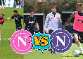Partitella Napoli rosa vs blu 3-1: l'allenamento integrale con Lucca-Simeone e Rrahmani-Raspadori on fire | VIDEO