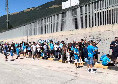 Fila interminabile a Castel di Sangro! Guardate quanta gente &egrave; arrivata per l'allenamento | VIDEO