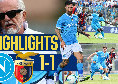 Highlights Napoli-Casertana 1-1: gol di Politano e sintesi dell'amichevole a Castel di Sangro | VIDEO