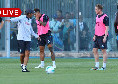 Ritiro Napoli a Castel di Sangro, allenamento pomeridiano dalle 18.15 | DIRETTA VIDEO