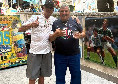Visita di Starace al murale di Maradona ai Quartieri Spagnoli | FOTO