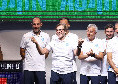 Ovazione e cori emozionanti per Lele Oriali, l'Head of First Team Management del Napoli