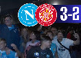 Napoli-Girona 3-2, guardate la reazione dei tifosi napoletani in ritiro | VIDEO