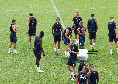 Allenamento mattutino Napoli a Castel di Sangro: partitelle stile Kings League, si corre come negli shootout! C'&egrave; Buongiorno | DIRETTA VIDEO