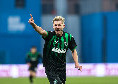Sassuolo avanti in Coppa Italia, Doig firma il gol vittoria su assist al bacio di Berardi