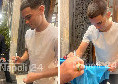 Miguel Gutierrez &egrave; arrivato a Napoli! Scatti e autografi con i tifosi dopo le visite mediche | FOTO CN24