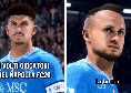 SSC Napoli, face-scan per FC26: ecco come saranno i calciatori azzurri in videogioco | FOTOGALLERY