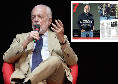 De Laurentiis in copertina su 7: "Io e Conte innamorati, stakanovista come me". Poi parla di Kvara, Osimhen, stadio nuovo e tv in chiaro