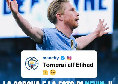 Corona e foto, cos&igrave; il Manchester City celebra il ritorno di De Bruyne nella sfida di Champions | FOTO