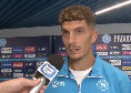 Di Lorenzo: &quot;6 punti alla sosta, siamo felici! Champions League? Non vediamo l'ora di andare a Manchester, daremo il massimo&quot;