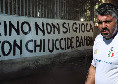 &quot;Rino non si gioca con chi uccide bambini&quot;, striscione duro per Gattuso a Corigliano | FOTO