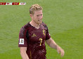 De Bruyne fa progressi in Belgio! Repubblica: &quot;Gara da fuoriclasse e migliore in campo, torna a Napoli tirato a lucido&quot;