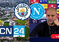 DIRETTA VIDEO - &lt;i&gt;CalcioNapoli24 Live&lt;/i&gt; in onda dalle 12! Man City-Napoli: conferenza Guardiola e collegamenti da Manchester