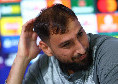 Donnarumma a Sky: &quot;Io e Di Lorenzo scherziamo da giorni sulla partita di domani! Faccio un augurio al Napoli&quot;