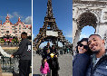 "Nuovi ricordi in famiglia", Juan Jesus a Parigi con tappa a Disneyland | FOTO