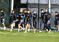 SSC Napoli, il report dell'allenamento di oggi a Castel Volturno