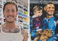 Mazzocchi felicissimo, mostra orgoglioso il ritratto con sua figlia al Maradona | FOTO