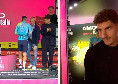 Giro d'Italia a Napoli, c'&egrave; anche Di Lorenzo sul palco in Piazza del Plebiscito | VIDEO