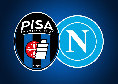 Ultim'ora: Pisa-Napoli si gioca domenica ore 12:00! Spostate anche le altre partite