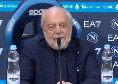De Laurentiis in conferenza: "Conte? I cicli finiscono anche anticipatamente, dobbiamo rispettare determinati budget e non possiamo andare oltre"