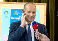 Allegri: "Io nuovo allenatore del Napoli? Fossi in voi toglierei la notizia dal primo piano"