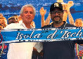 Ciccio Romano in visita al Club Napoli Isola d'Ischia | VIDEO