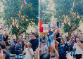 Clamorosa rimonta Argentina: guardate che festa a Largo Maradona | VIDEO