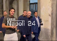 Cena Napoli: arrivano anche Vergara-Giuffredi per 'festeggiare' il rinnovo con Allegri | VIDEO ESCLUSIVO