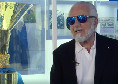 De Laurentiis al TG3: La Champions ci manca, è un obiettivo: chissà se Allegri ce la porterà. La scelta più difficile della mia gestione? Ecco cosa penso