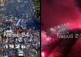 Corteo Ultras Napoli e mezzanotte del 1 Agosto: la festa del Centenario dal drone | VIDEO CN24