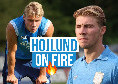 Hojlund on fire: gol e highlights tra Dimaro e Castel di Sangro | VIDEO