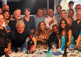 De Laurentiis in vacanza a Lipari, cena col Prof. Antonio Giordano | FOTO